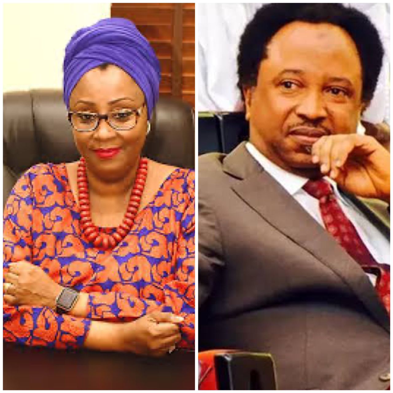 Between Senator Shehu Sani and former Kaduna state first lady, Hadiza El-Rufai on X